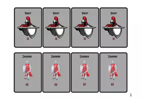 Vorschau - Bildkarten - Vocabulary Wars: Level 1: Medieval Knights (Englisch) - Seite 3