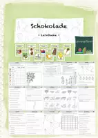 Vorschau - Unterrichtsreihen - Schokolade: Lerntheke - Deckblatt