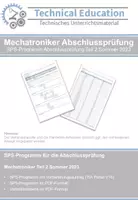 Vorschau - Arbeitsblätter - Mechatroniker Abschlussprüfung: SPS-Programm AP2 Sommer 2023 - Deckblatt