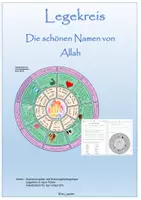 Vorschau - Arbeitsblätter - Legekreis zu den schönen (9) Namen Allahs - Deckblatt