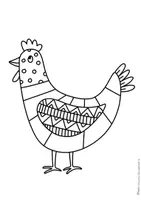 Vorschau - Mal- und Bastelvorlagen - Ostern Ausmalbilder, Ausmalbilder zu Ostern, Ostern Pop Art - Seite 2