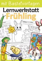 Vorschau - Arbeitsblätter - Frühling - Lerntheke 2. Klasse - mit Rechenspuren, Bastelvorlagen, Bingo und vielen Arbeitsblättern - Deckblatt