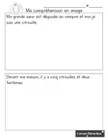 Aperçu - Matériel pour travaux manuels / dessin - Ma compréhension en image-Halloween - Page 1