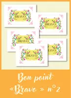 Aperçu - Apprentissages en autonomie - 32 bons points « BRAVO » n°2 - thème printemps - Tous niveaux - Page de couverture
