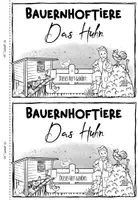 Vorschau - Arbeitsblätter - Bauernhoftiere: Miniheft "Das Huhn" (Kl. 1/2) - Seite 2