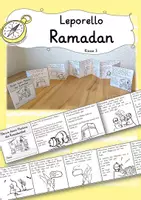 Vorschau - Arbeitsblätter - Ramadan (Zuckerfest) Leporello Ethik Grundschule Klasse 3 - Deckblatt
