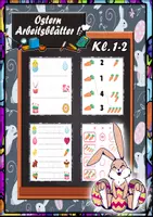 Vorschau - Stundenentwürfe - Ostern Arbeitsblätter - Deckblatt