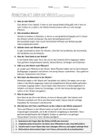 Vorschau - Arbeitsblätter - AB mit Fragen zum Thema "Wüste" + Lösungsblatt + Mindmap + Infografik - Seite 3