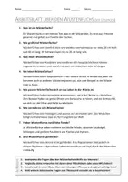 Vorschau - Arbeitsblätter - AB mit Fragen zum Thema "Wüstenfuchs" + Lösungsblatt + Mindmap + Infografik - Seite 3