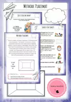 Vorschau - Arbeitsblätter - Methodentraining "Placemat" mit Lerntext und Praxisübung - Deckblatt