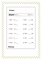 Vorschau - Arbeitsblätter - Mathematik Arbeitsblätter Grundschule - Seite 3