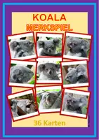 Vorschau - Spiele - Koala-Merkspiel - Deckblatt