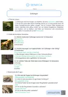Vorschau - Arbeitsblätter - Schlangen - KOSTENLOS - Biologie 5. & 6. Klasse - Seite 2