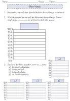 Vorschau - Klassenarbeiten - Lernzielkontrolle / Klassenarbeit Brüche 5. / 6. Klasse - Seite 3