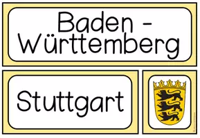 Vorschau - Präsentationen/Tafelbilder - DEUTSCHLAND (Bundesländer) - Tafelmaterial - Seite 3