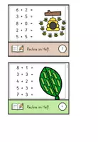 Vorschau - Arbeitsblätter - Frühling - Lernwerkstatt - Mathematik - ZR 10 - 1.Klassse - Seite 3