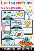 Vista previa - Juegos / Gamificación - Tarjetas de Lectoescritura - Vocabulario del Espacio - Portada
