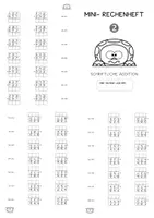Vorschau - Arbeitsblätter - Mini- Rechenheft. Schriftliche Addition bis 1000 ohne Übertrag - Seite 2
