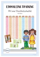 Vorschau - Stationenlernen - Einmaleins Training, Reihen 2 -10 - Deckblatt