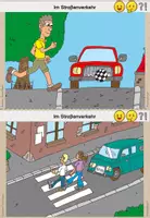 Vorschau - Arbeitsblätter - IM STRAßENVERKEHR: Bildkartei für Diskussions- und Schreibanlässe (Sachunterricht) - Seite 2