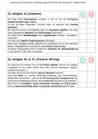 Vorschau - Merkblätter - Zentrale Abschluss Prüfung (ZAP) - Checkliste Schreiben - Deckblatt