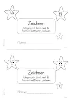 Vorschau - Unterrichtsreihen - Zeichnen - Umgang mit dem Lineal & Formen, Muster zeichnen - Seite 2