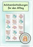 Vorschau - Bildkarten - Achtsamkeitsübungen für den Alltag 1 - Deckblatt