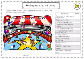 Vorschau - Arbeitsblätter - At the circus: XXL Sparpaket (Lerntheke, Spiele & Lesen) - Englisch - Kl. 3/4 - Seite 3