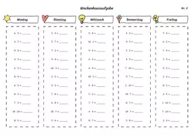 Vorschau - Arbeitsblätter - Einmaleins - Übungen und Hausaufgaben - Seite 3