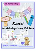 Vorschau - Arbeitsblätter - Materialpaket Maßstab - Seite 1