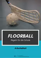 Vorschau - Arbeitsblätter - Floorball Regeln für die Schule Kl. 5-6 - Deckblatt