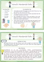 Vorschau - Experimente - Versuch Experiment Wandernde Farbe und Forscherpass - Seite 2