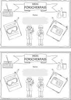 Vorschau - Experimente - Versuch Experiment Wandernde Farbe und Forscherpass - Seite 3