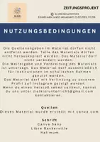 Vorschau - Arbeitsblätter - Materialpaket Arbeitsblätter Zeitung - Seite 1