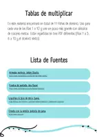 Vista previa - Juegos / Gamificación - Dominos: Tablas de multiplicar (océano) - página 1