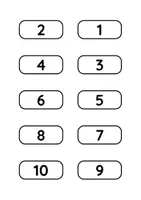 Vorschau - Aufgabenkarten - Kärtchen zum Üben der 1er-Reihe für die 2. und 3. Klasse - Seite 2