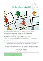 Vorschau - Spiele - Der Drache mit Hut - Grammatikunterricht - Deckblatt