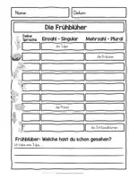 Vorschau - Arbeitsblätter - Frühblüher Wörterbuch mit Arbeitsblättern - Seite 3