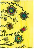 Vorschau - Stundenentwürfe - Kunststunde: Die Blumenwiese (nach Kandinsky) (A3/A4) - Deckblatt