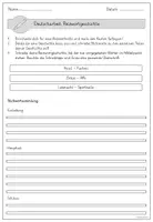 Vorschau - Arbeitsblätter - Reizwortgeschichten - Lernzielkontrollen - Seite 1