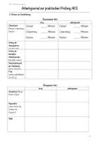 Vorschau - Arbeitsblätter - Arbeitsjournal - Bananenmilchshake (Übung für die praktische Prüfung in AES) - Seite 1