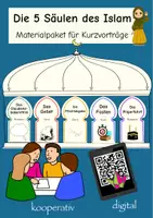 Vorschau - Stundenentwürfe - Die 5 Säulen des Islam - Materialpaket Kurzvorträge Klasse 3/4 - Deckblatt