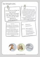 Vorschau - Mal- und Bastelvorlagen - Aufkleber für Reittherapie, Reitpädagogik und Pferdebegeisterte zu Hause drucken - Seite 1