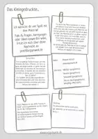 Vorschau - Bildkarten - Stopp-Karten für ADHS-Einzeltraining und -Gruppentraining in der Reittherapie - Seite 1