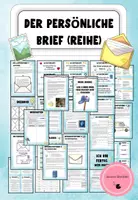 Vorschau - Unterrichtsreihen - Sandras Unterrichtsreihe zum Thema Briefe/ Der persönliche Brief - Deckblatt