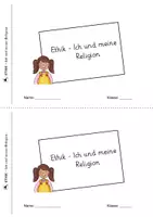 Vorschau - Unterrichtsreihen - Ethik - Ich und meine Religion - Seite 1