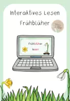 Vorschau - Fördermaterial/Inklusion - Interaktives Lesen - Frühblüher (Kl. 1/2) - Deckblatt