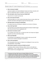 Vorschau - Arbeitsblätter - AB mit Fragen zum Thema "American Football" + Lösungsblatt + Infografik - Seite 2