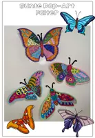 Vorschau - Unterrichtsreihen - Frühling / Sommer - Kunstprojekt - Bunte Falter - Pop Art Schmetterlinge und Motten - Seite 2