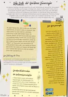 Vorschau - Arbeitsblätter - Das Ende der Goldenen Zwanziger - Referat- & Plakatinfos - Deckblatt